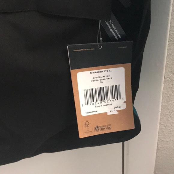 The North Face Sickline ski snowboarding snow jacket. Mens XL - Picture 4 of 9